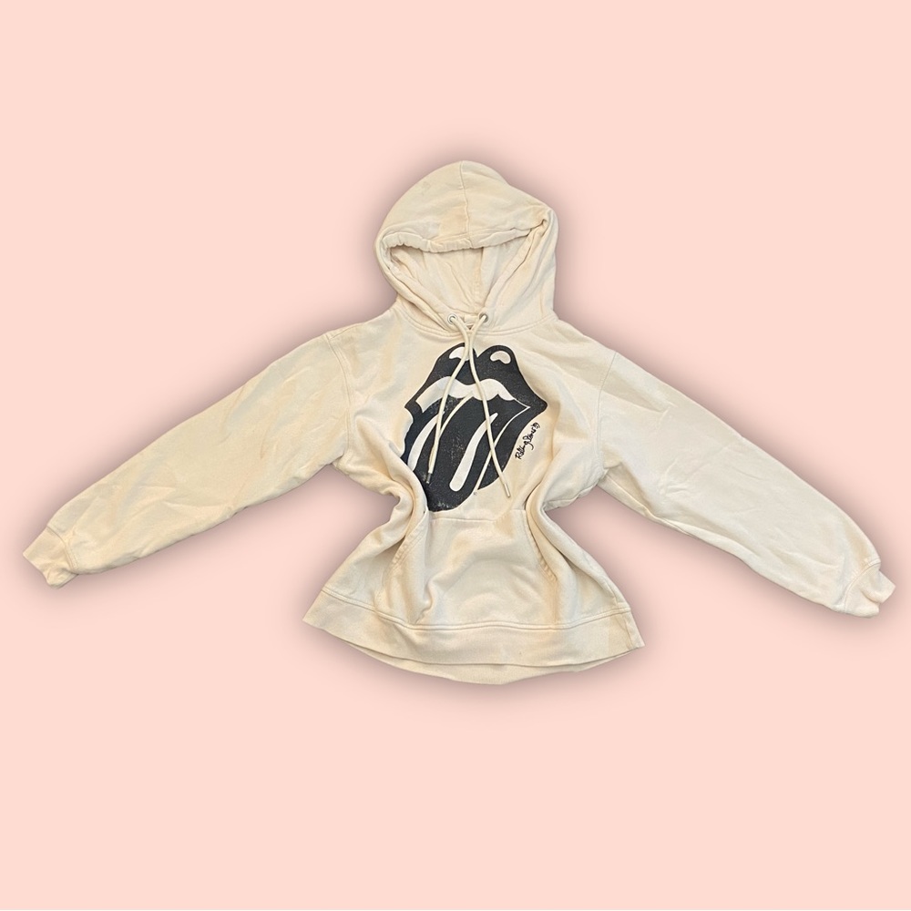 Vintage Rolling Stones Cream Hoodie